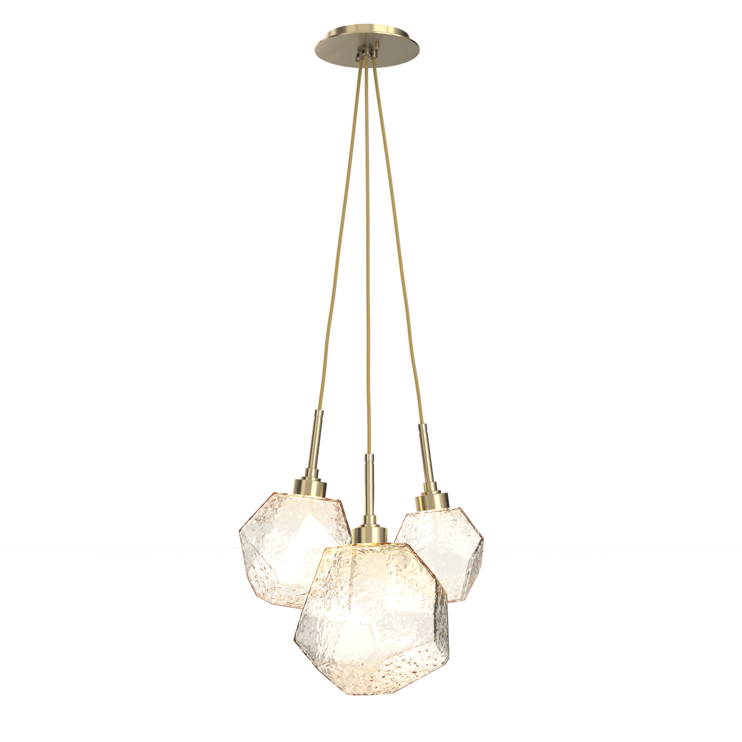 CHB0039-0E-HB-A-Hammerton-Studio-Gem-3-light-cluster-pendant-light-with-heritage-brass-finish-and-amber-blown-glass-shades-and-LED-lamping