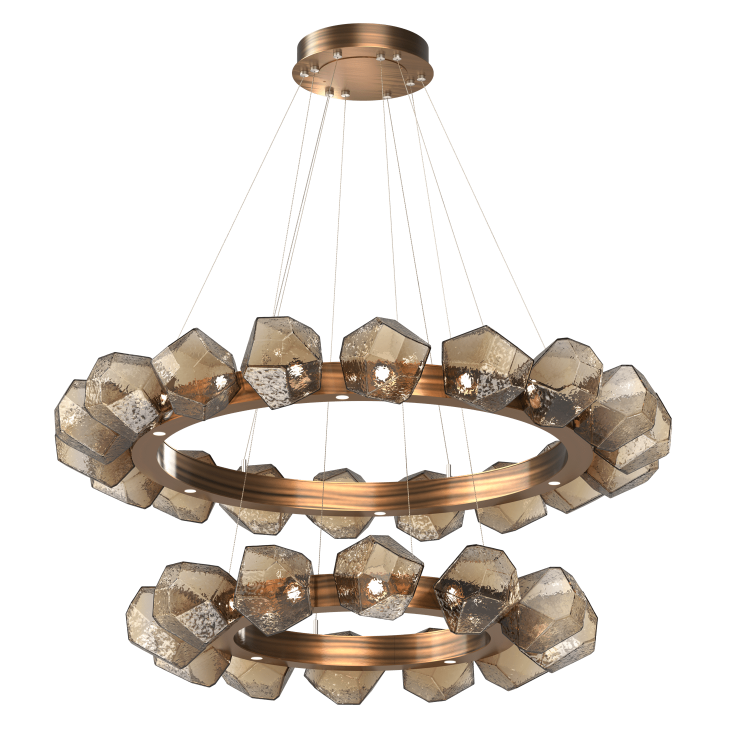 CHB0039-2T-RB-B-Hammerton-Studio-Gem-48-inch-two-tier-radial-ring-chandelier-with-oil-rubbed-bronze-finish-and-bronze-blown-glass-shades-and-LED-lamping