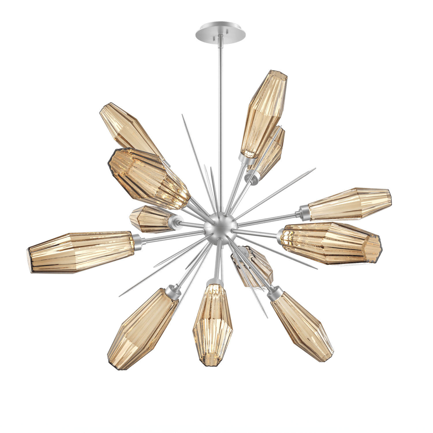 CHB0049-0A-CS-RB-Hammerton-Studio-Aalto-38-inch-starburst-chandelier-with-classic-silver-finish-and-optic-ribbed-bronze-glass-shades-and-LED-lamping