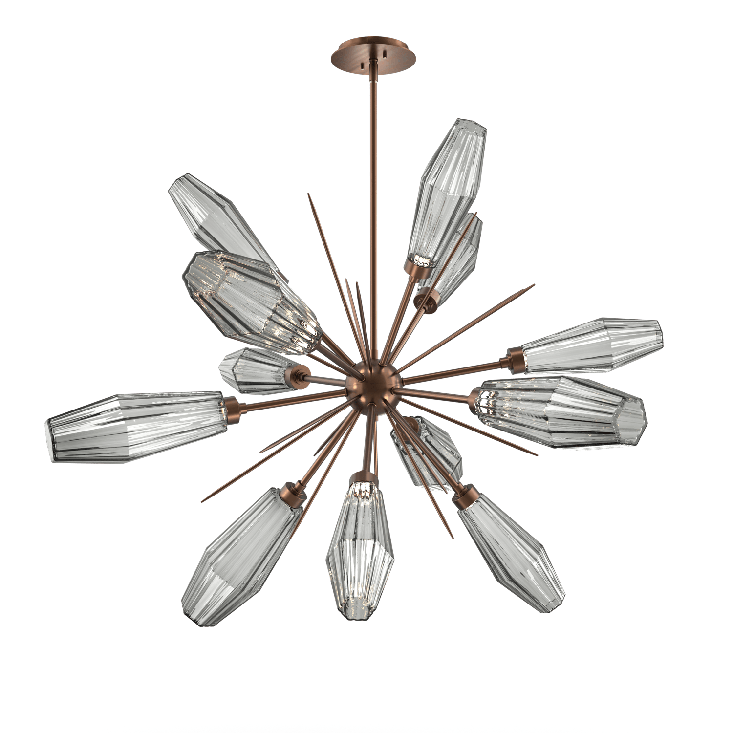 CHB0049-0A-RB-RS-Hammerton-Studio-Aalto-38-inch-starburst-chandelier-with-oil-rubbed-bronze-finish-and-optic-ribbed-smoke-glass-shades-and-LED-lamping
