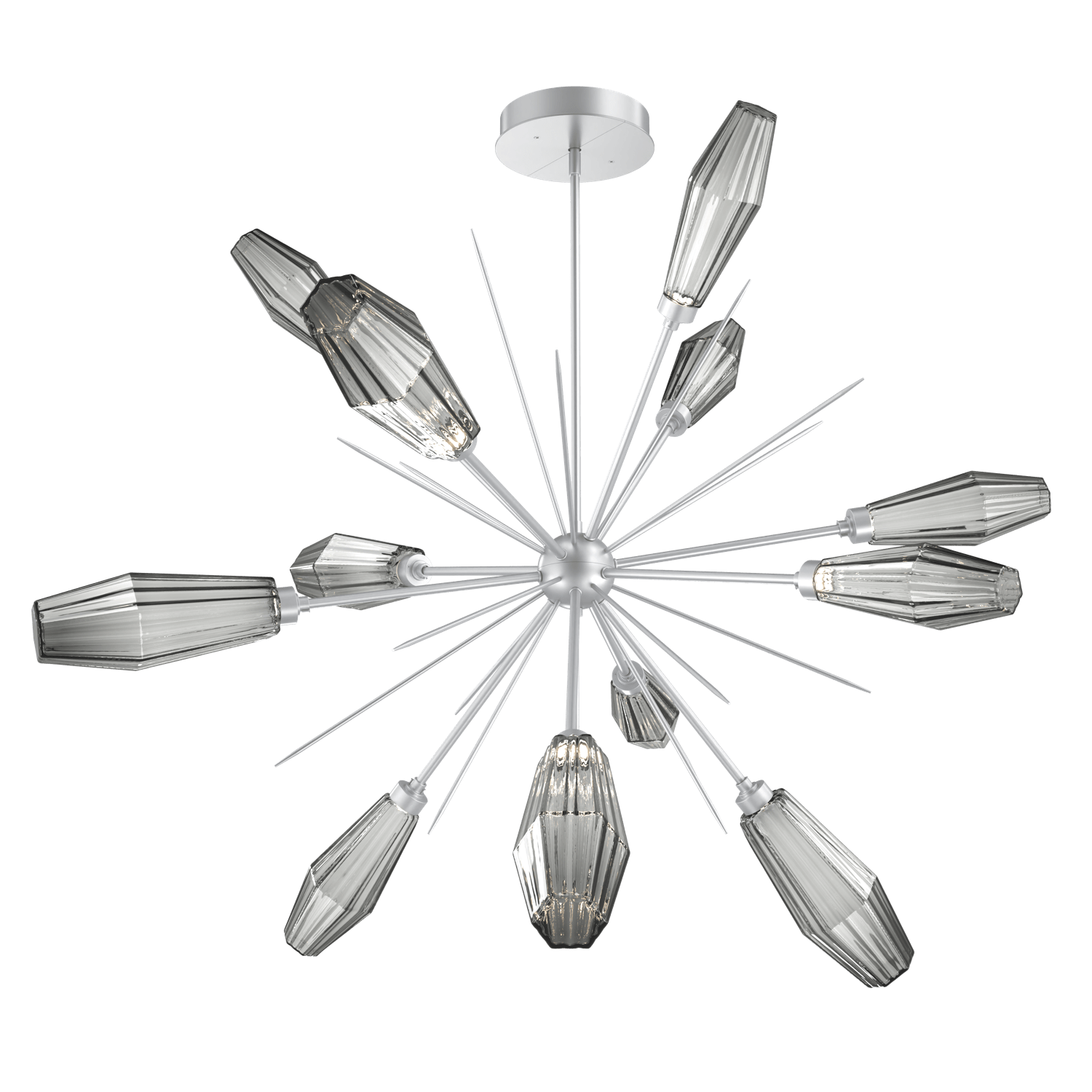 CHB0049-0B-CS-RS-Hammerton-Studio-Aalto-49-inch-starburst-chandelier-with-classic-silver-finish-and-optic-ribbed-smoke-glass-shades-and-LED-lamping