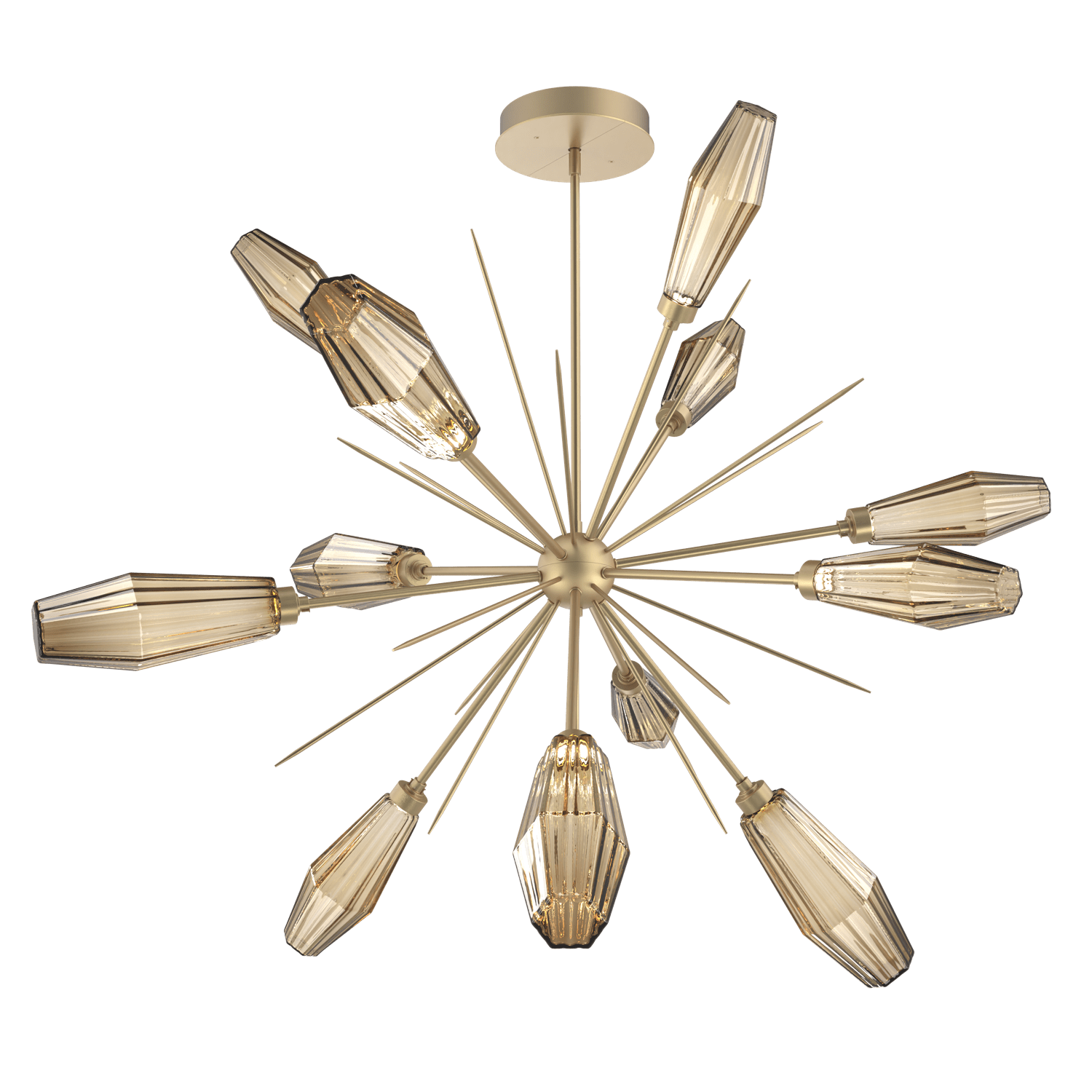 CHB0049-0B-GB-RB-Hammerton-Studio-Aalto-49-inch-starburst-chandelier-with-gilded-brass-finish-and-optic-ribbed-bronze-glass-shades-and-LED-lamping