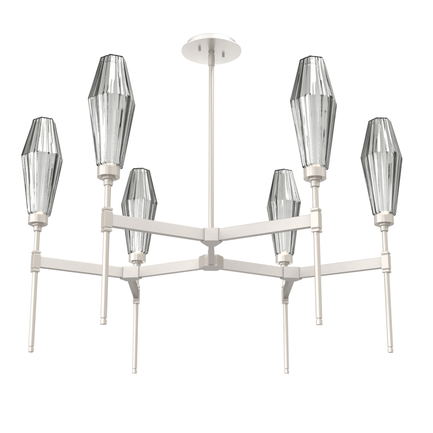 CHB0049-37-BS-RS-Hammerton-Studio-Aalto-37-inch-round-belvedere-chandelier-with-metallic-beige-silver-finish-and-optic-ribbed-smoke-glass-shades-and-LED-lamping