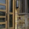 Double Box Outdoor Sconce