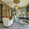 Downtown Mesh Double Drum Chandelier | Dan West and Company