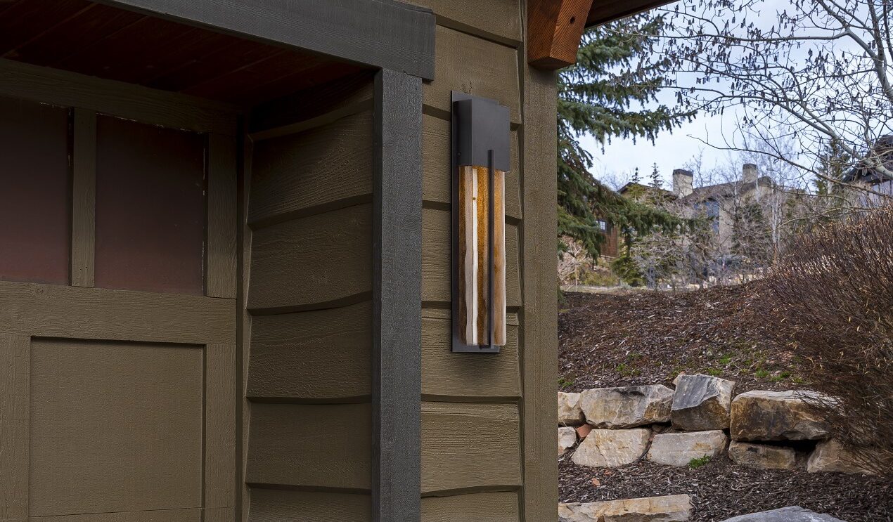 Square Outdoor Cover Sconce