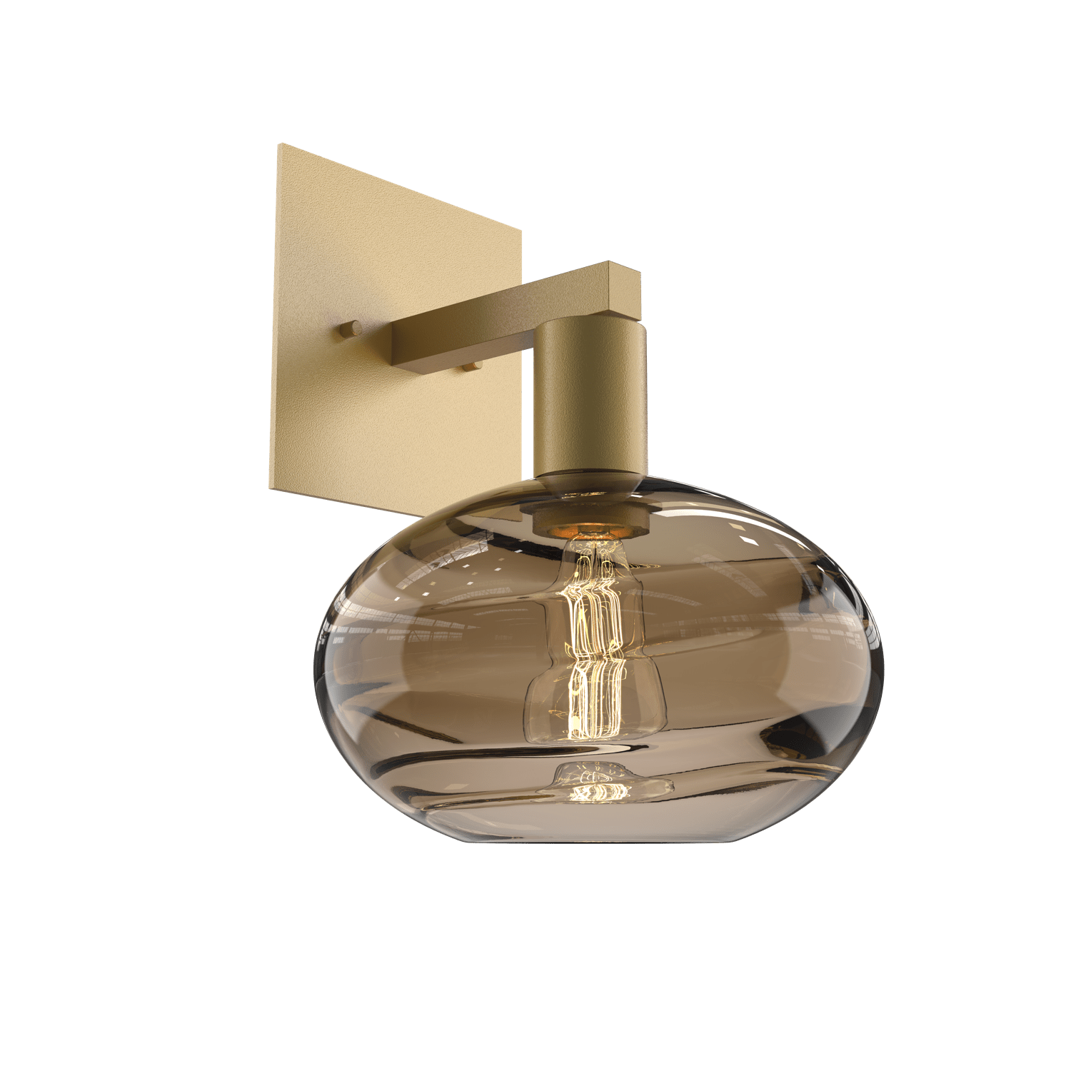 IDB0036-11-GB-OB-Hammerton-Studio-Optic-Blown-Glass-Coppa-wall-sconce-with-gilded-brass-finish-and-optic-bronze-blown-glass-shades-and-incandescent-lamping