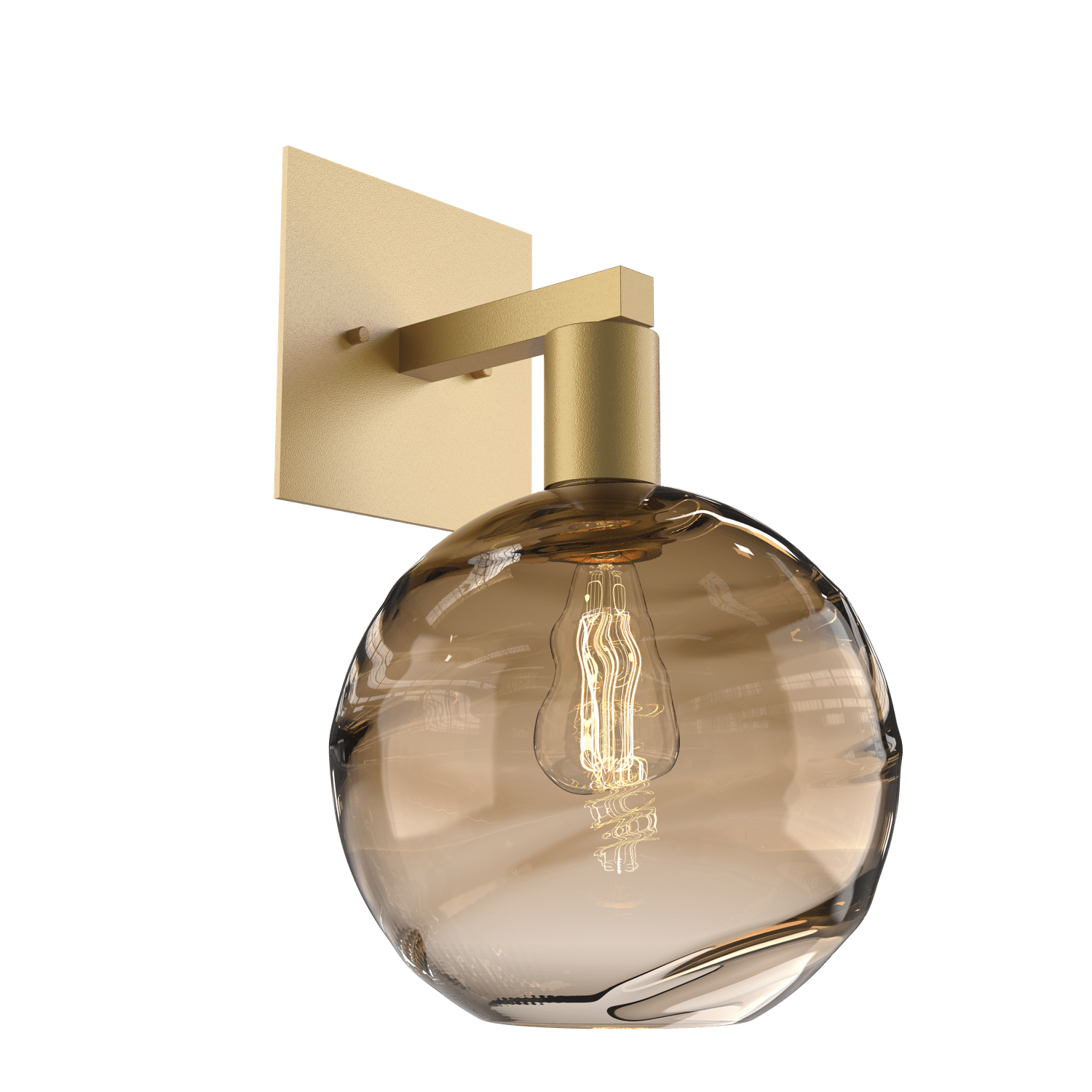 IDB0047-14-GB-OB-Hammerton-Studio-Optic-Blown-Glass-Terra-wall-sconce-with-gilded-brass-finish-and-optic-bronze-blown-glass-shades-and-incandescent-lamping