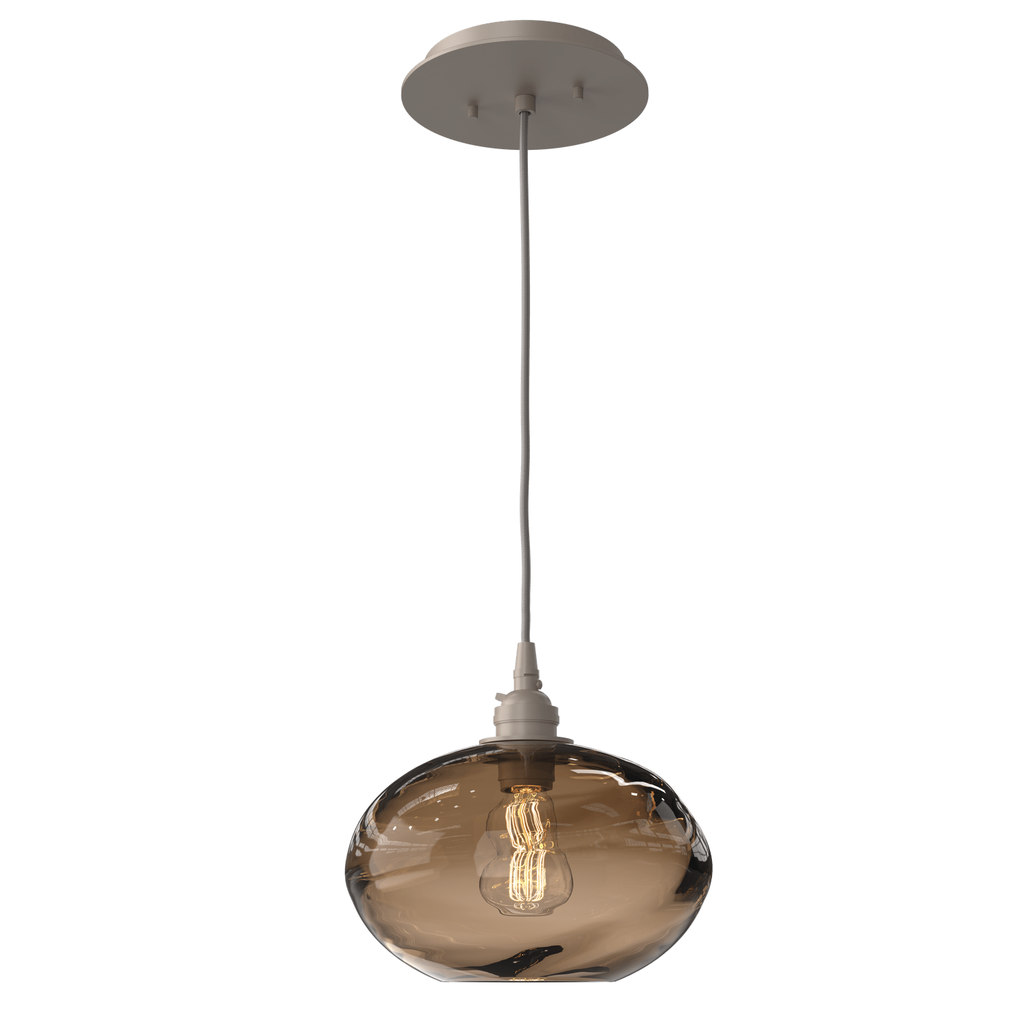 LAB0036-01-BS-OB-Hammerton-Studio-Optic-Blown-Glass-Coppa-pendant-light-with-metallic-beige-silver-finish-and-optic-bronze-blown-glass-shades-and-incandescent-lamping
