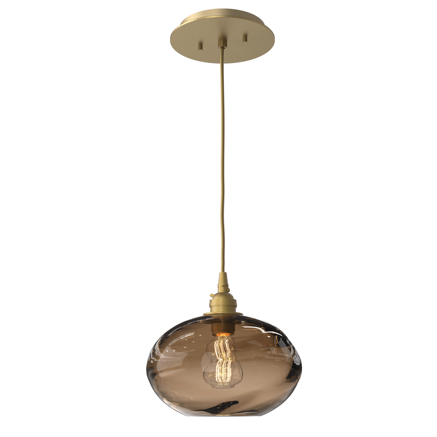 LAB0036-01-GB-OB-Hammerton-Studio-Optic-Blown-Glass-Coppa-pendant-light-with-gilded-brass-finish-and-optic-bronze-blown-glass-shades-and-incandescent-lamping