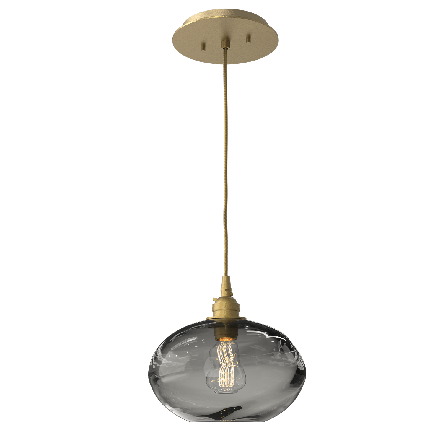 LAB0036-01-GB-OS-Hammerton-Studio-Optic-Blown-Glass-Coppa-pendant-light-with-gilded-brass-finish-and-optic-smoke-blown-glass-shades-and-incandescent-lamping