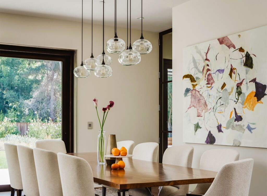 OBG Coppa Linear Suspension Multi-port PLB0036-09-FB-C-C01-E2 dining room by Nash Design Group – Christopher Stark Photo_high res