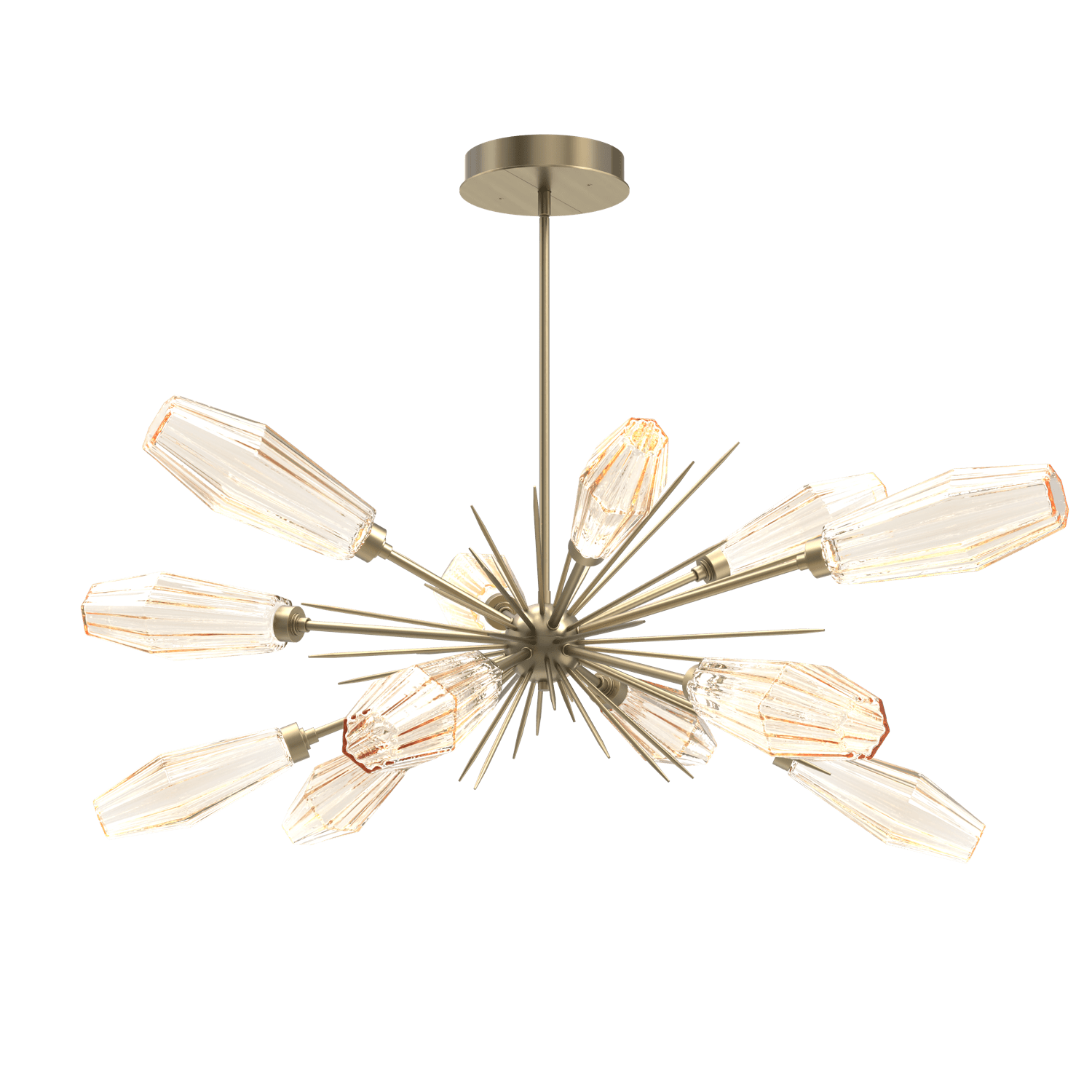 PLB0049-0A-HB-RA-Hammerton-Studio-Aalto-54-inch-oval-starburst-chandelier-with-heritage-brass-finish-and-optic-ribbed-amber-glass-shades-and-LED-lamping