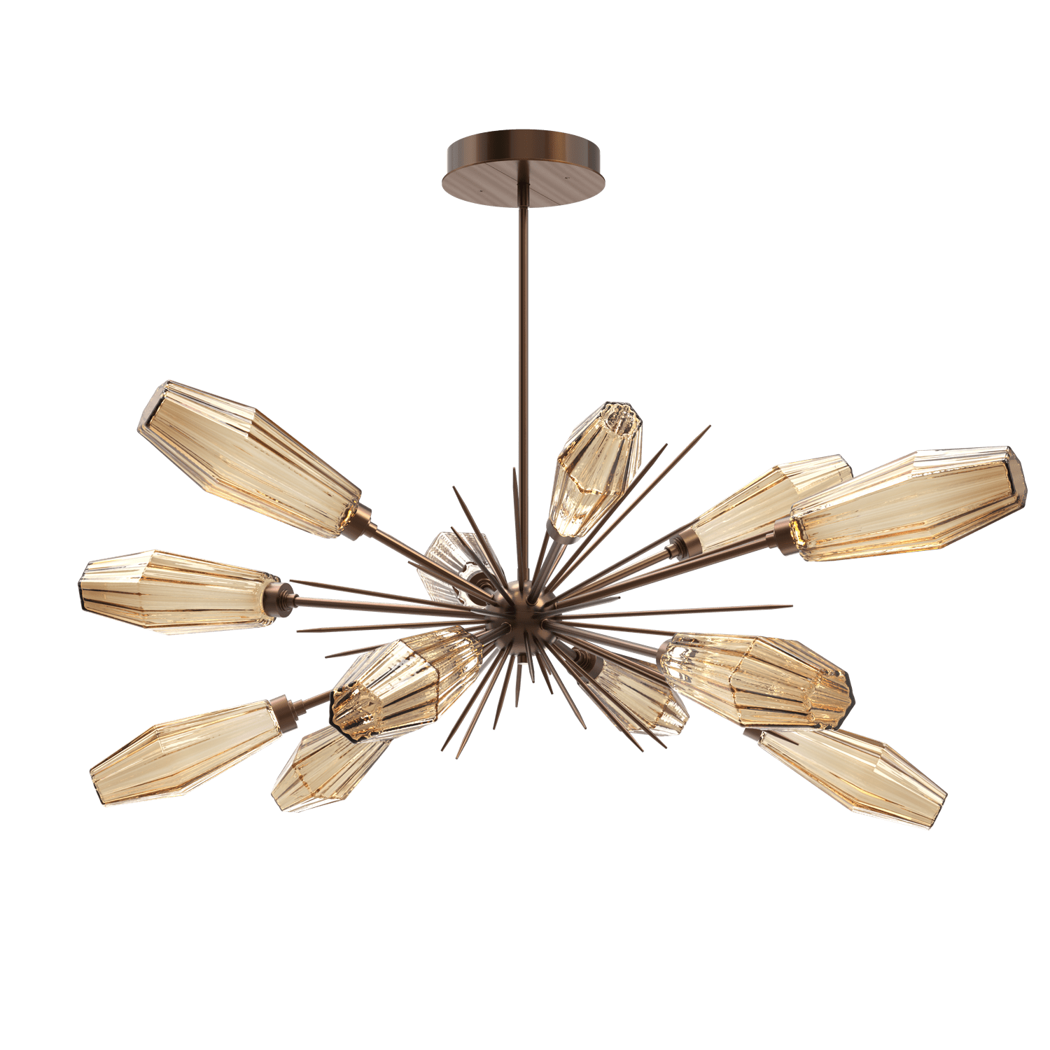 PLB0049-0A-RB-RB-Hammerton-Studio-Aalto-54-inch-oval-starburst-chandelier-with-oil-rubbed-bronze-finish-and-optic-ribbed-bronze-glass-shades-and-LED-lamping