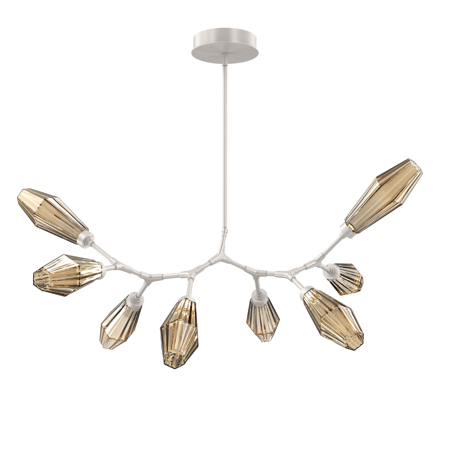 PLB0049-BB-BS-RB-Hammerton-Studio-Aalto-8-light-modern-branch-chandelier-with-metallic-beige-silver-finish-and-optic-ribbed-bronze-glass-shades-and-LED-lamping