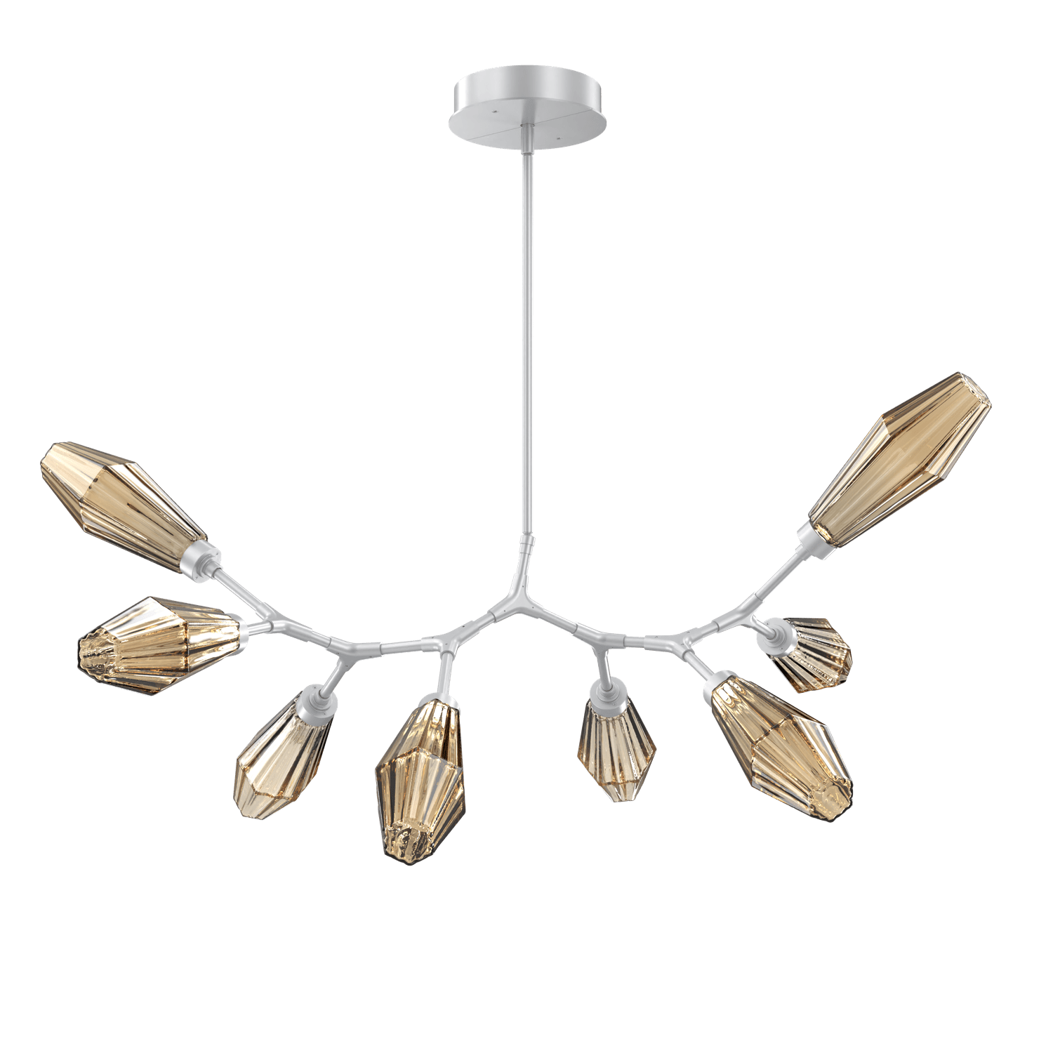 PLB0049-BB-CS-RB-Hammerton-Studio-Aalto-8-light-modern-branch-chandelier-with-classic-silver-finish-and-optic-ribbed-bronze-glass-shades-and-LED-lamping