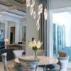 Rock Crystal Round Pendant Chandelier | Gina Goldstein Design