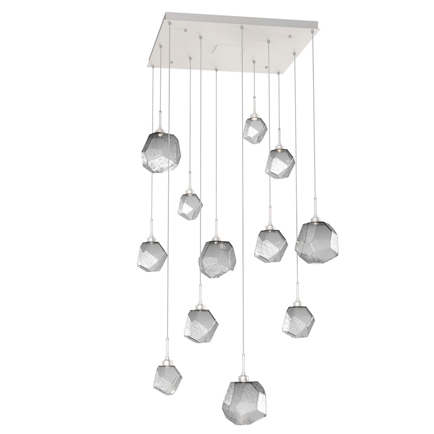 CHB0039-12-BS-S-Hammerton-Studio-Gem-12-light-square-pendant-chandelier-with-metallic-beige-silver-finish-and-smoke-blown-glass-shades-and-LED-lamping