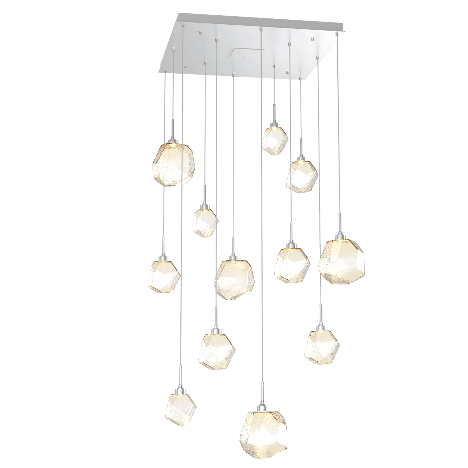 CHB0039-12-CS-A-Hammerton-Studio-Gem-12-light-square-pendant-chandelier-with-classic-silver-finish-and-amber-blown-glass-shades-and-LED-lamping