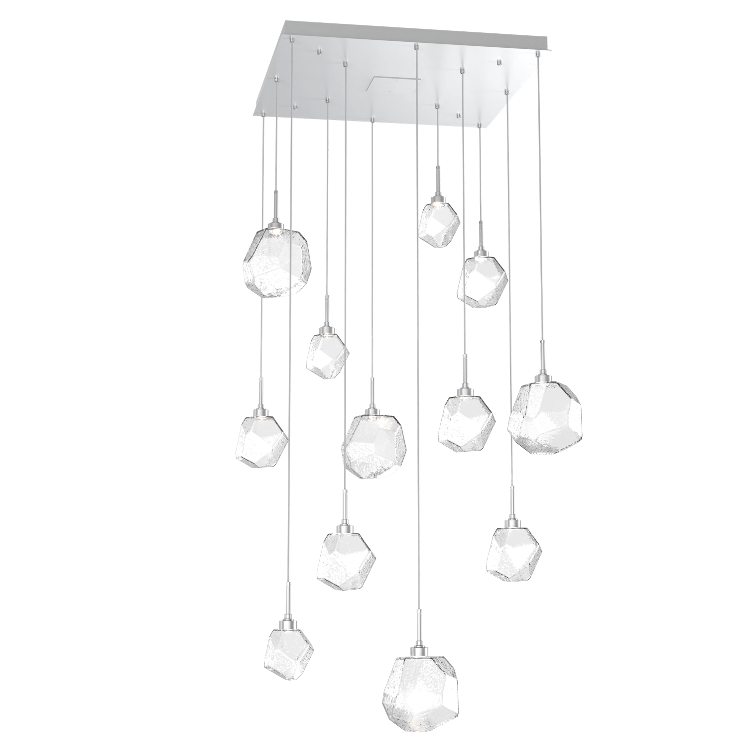 CHB0039-12-CS-C-Hammerton-Studio-Gem-12-light-square-pendant-chandelier-with-classic-silver-finish-and-clear-blown-glass-shades-and-LED-lamping