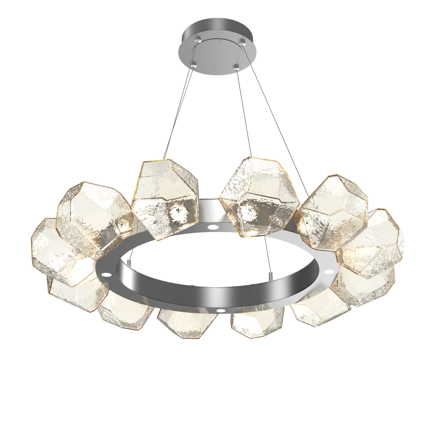 CHB0039-36-CS-A-Hammerton-Studio-Gem-36-inch-radial-ring-chandelier-with-classic-silver-finish-and-amber-blown-glass-shades-and-LED-lamping