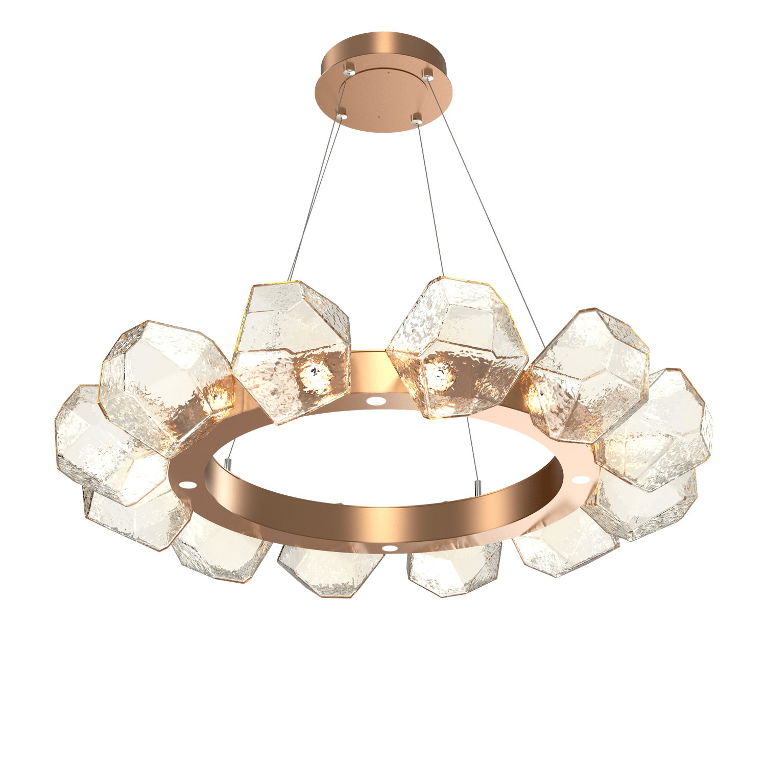CHB0039-36-NB-A-Hammerton-Studio-Gem-36-inch-radial-ring-chandelier-with-novel-brass-finish-and-amber-blown-glass-shades-and-LED-lamping