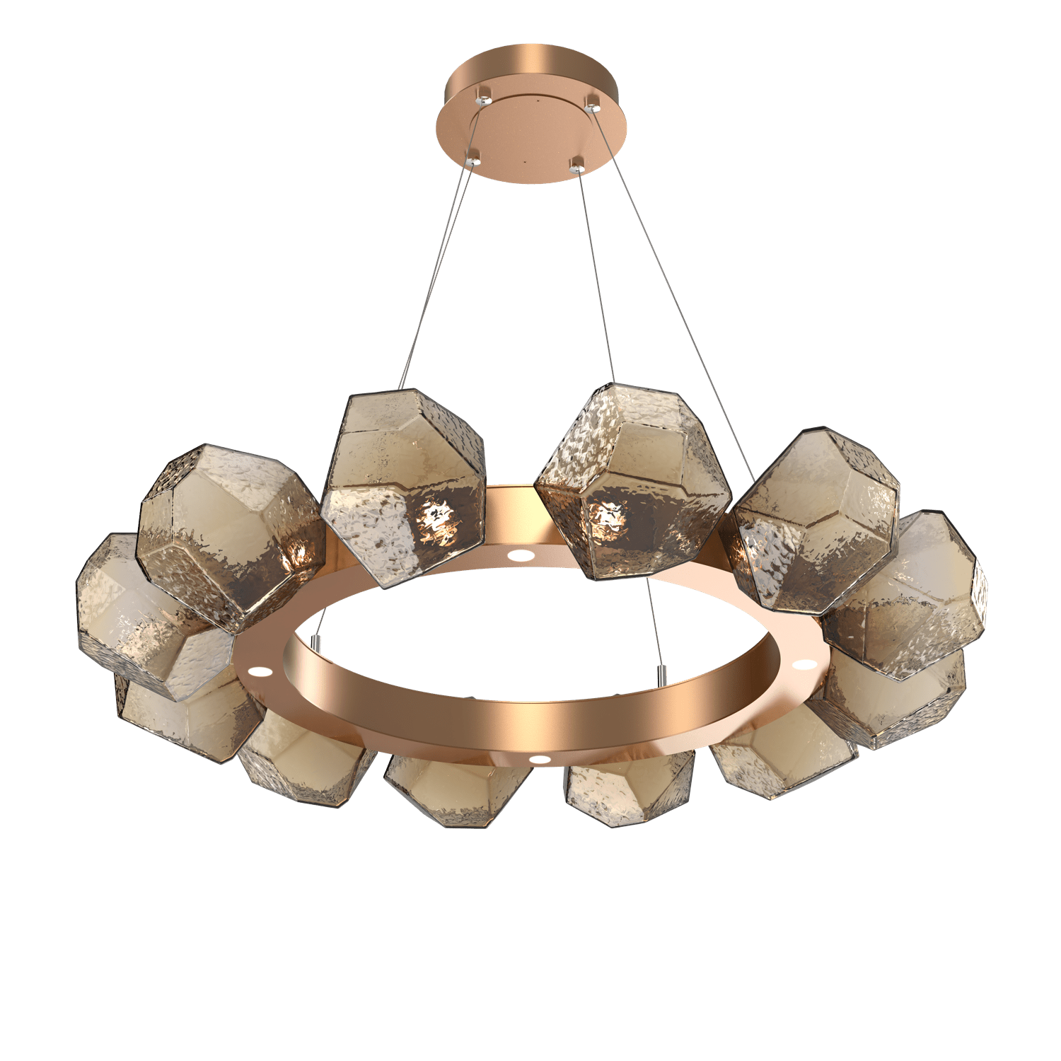 CHB0039-36-NB-B-Hammerton-Studio-Gem-36-inch-radial-ring-chandelier-with-novel-brass-finish-and-bronze-blown-glass-shades-and-LED-lamping