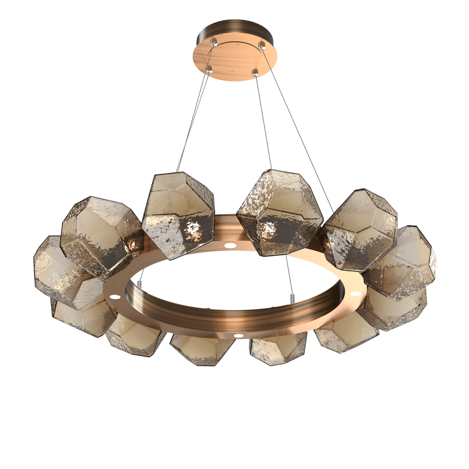 CHB0039-36-RB-B-Hammerton-Studio-Gem-36-inch-radial-ring-chandelier-with-oil-rubbed-bronze-finish-and-bronze-blown-glass-shades-and-LED-lamping