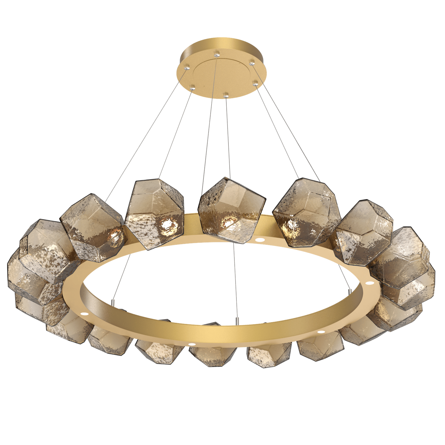 CHB0039-48-GB-B-Hammerton-Studio-Gem-48-inch-radial-ring-chandelier-with-gilded-brass-finish-and-bronze-blown-glass-shades-and-LED-lamping