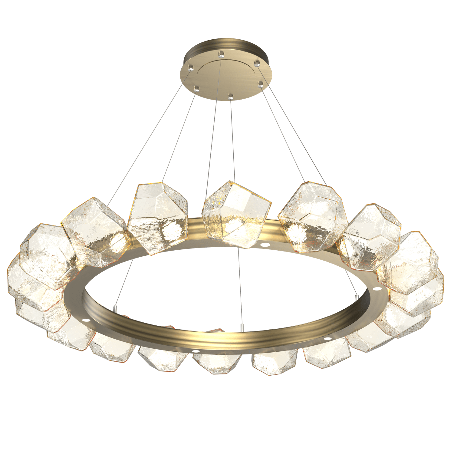 CHB0039-48-HB-A-Hammerton-Studio-Gem-48-inch-radial-ring-chandelier-with-heritage-brass-finish-and-amber-blown-glass-shades-and-LED-lamping