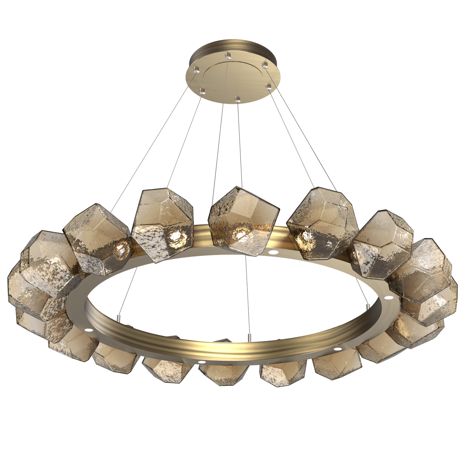 CHB0039-48-HB-B-Hammerton-Studio-Gem-48-inch-radial-ring-chandelier-with-heritage-brass-finish-and-bronze-blown-glass-shades-and-LED-lamping