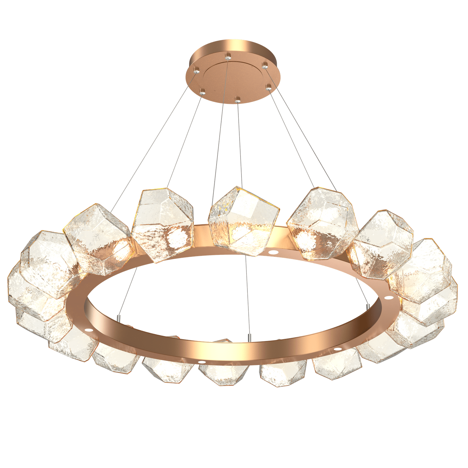 CHB0039-48-NB-A-Hammerton-Studio-Gem-48-inch-radial-ring-chandelier-with-novel-brass-finish-and-amber-blown-glass-shades-and-LED-lamping