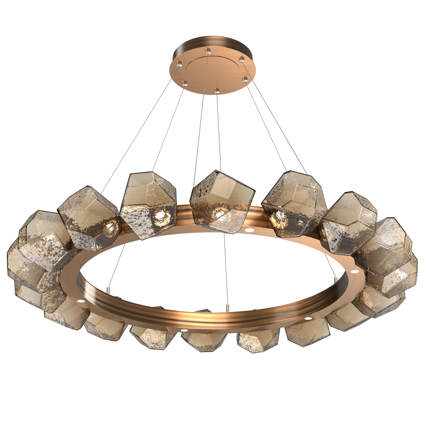 CHB0039-48-RB-B-Hammerton-Studio-Gem-48-inch-radial-ring-chandelier-with-oil-rubbed-bronze-finish-and-bronze-blown-glass-shades-and-LED-lamping