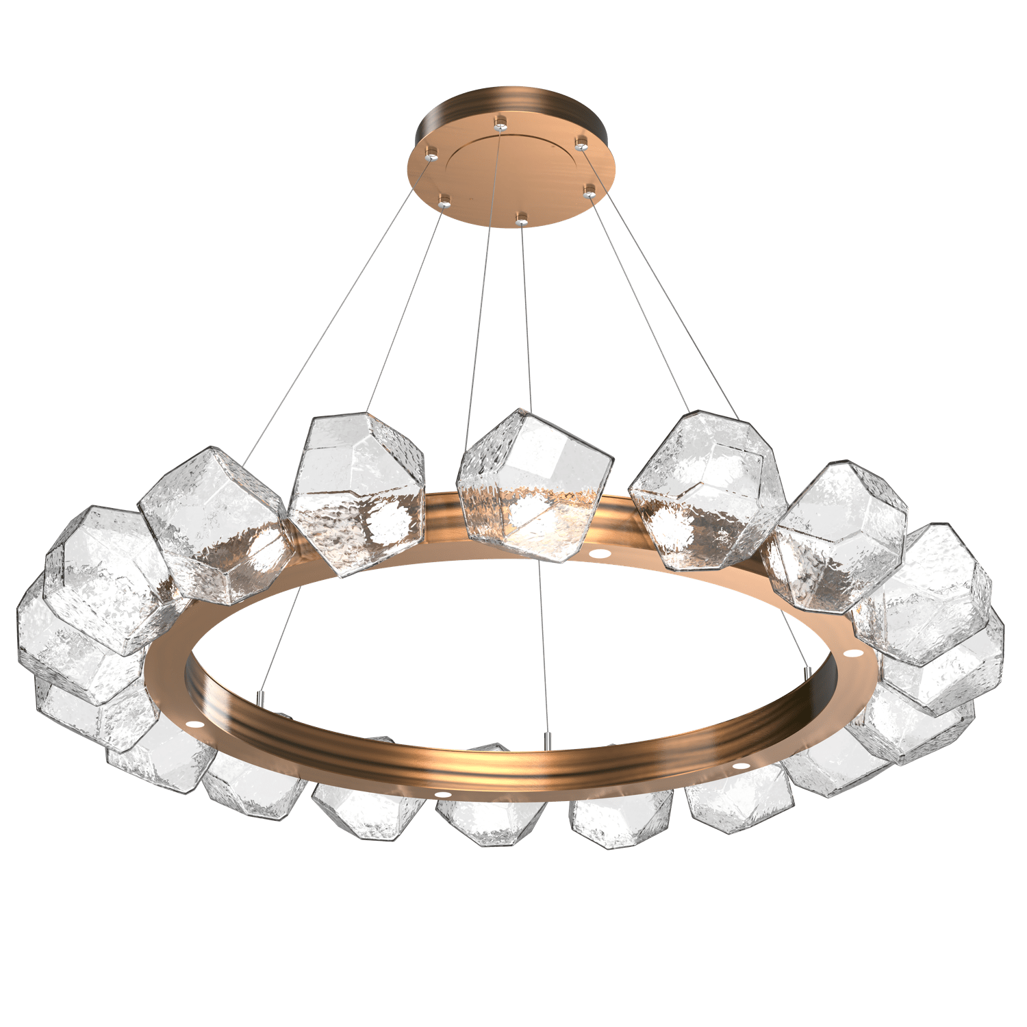 CHB0039-48-RB-C-Hammerton-Studio-Gem-48-inch-radial-ring-chandelier-with-oil-rubbed-bronze-finish-and-clear-blown-glass-shades-and-LED-lamping