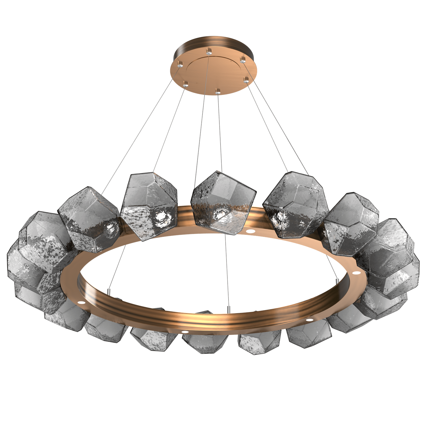CHB0039-48-RB-S-Hammerton-Studio-Gem-48-inch-radial-ring-chandelier-with-oil-rubbed-bronze-finish-and-smoke-blown-glass-shades-and-LED-lamping