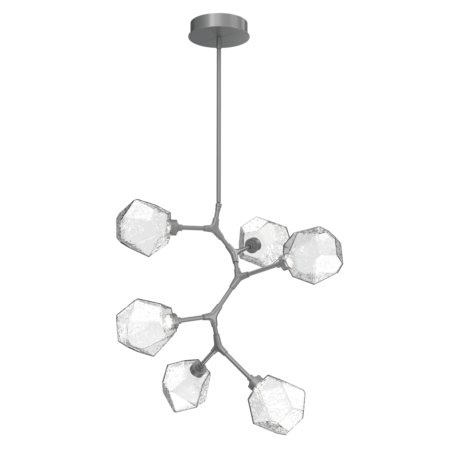 CHB0039-VA-CS-C-Hammerton-Studio-Gem-6-light-modern-vine-chandelier-with-classic-silver-finish-and-clear-blown-glass-shades-and-LED-lamping