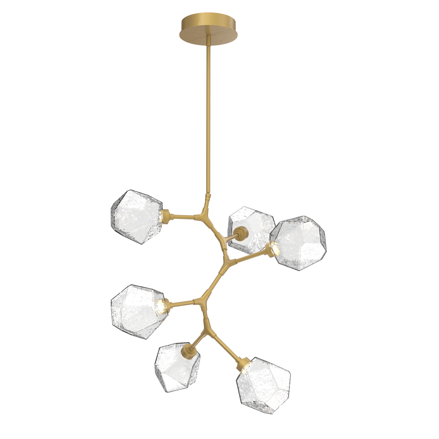 CHB0039-VA-GB-C-Hammerton-Studio-Gem-6-light-modern-vine-chandelier-with-gilded-brass-finish-and-clear-blown-glass-shades-and-LED-lamping