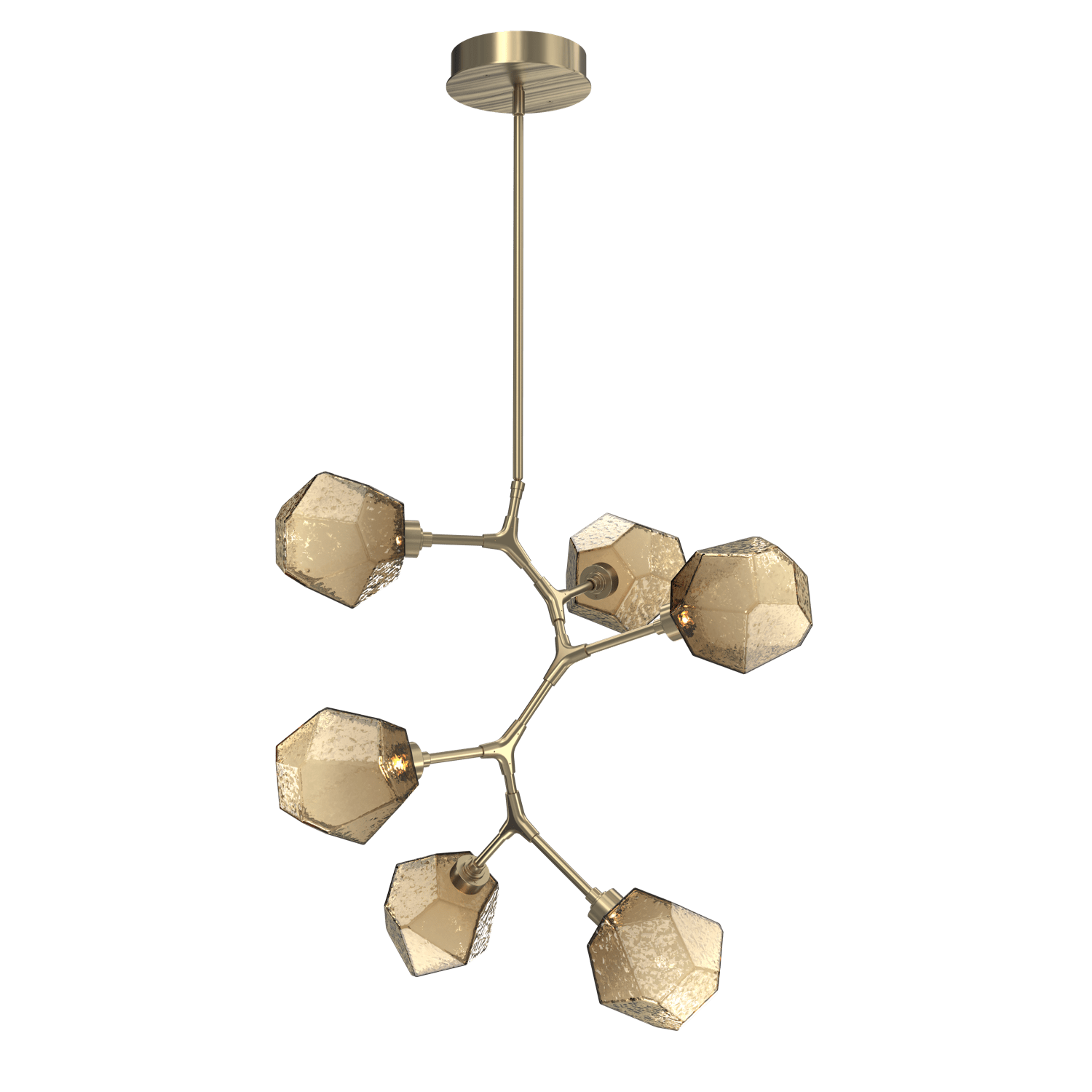 CHB0039-VA-HB-B-Hammerton-Studio-Gem-6-light-modern-vine-chandelier-with-heritage-brass-finish-and-bronze-blown-glass-shades-and-LED-lamping