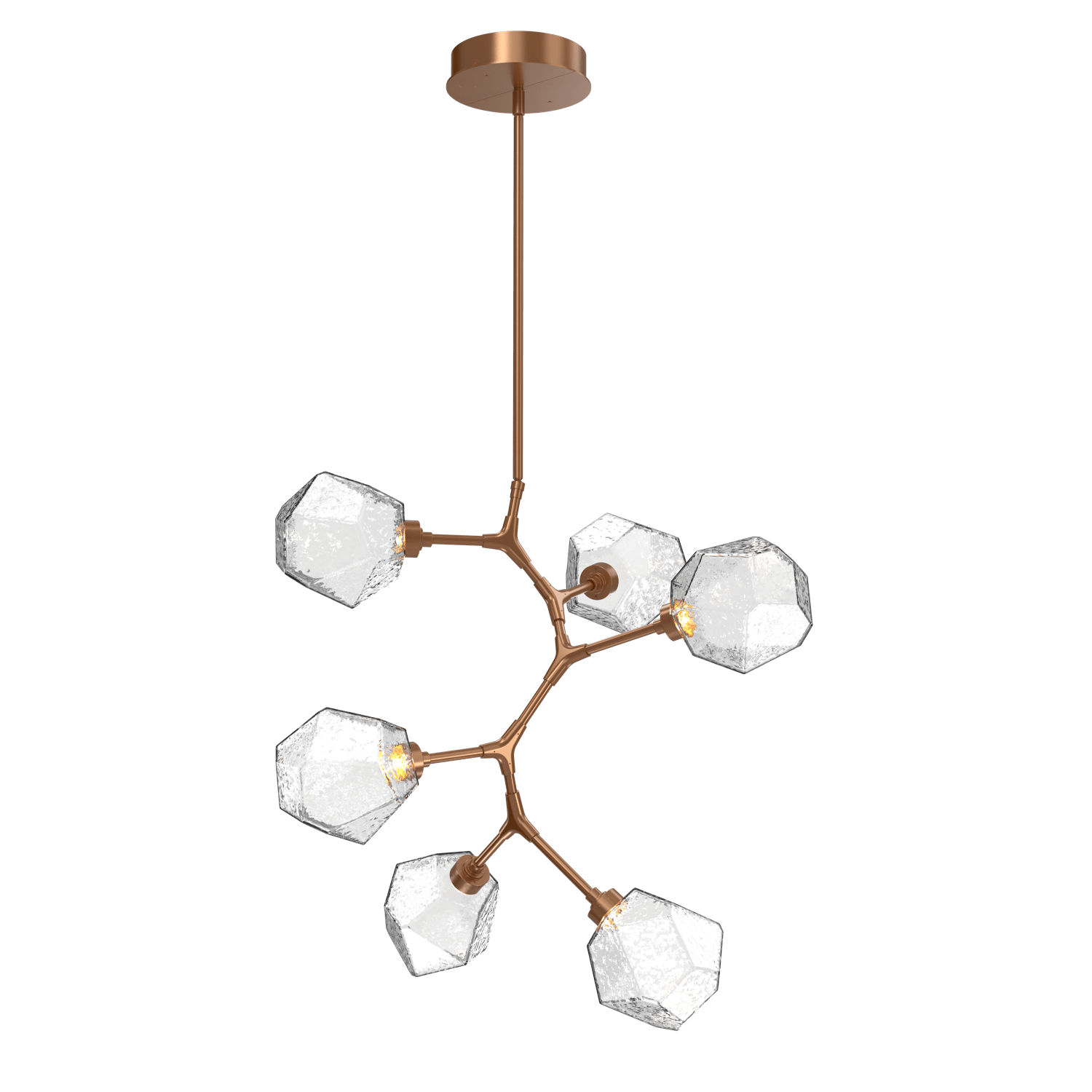 CHB0039-VA-NB-C-Hammerton-Studio-Gem-6-light-modern-vine-chandelier-with-novel-brass-finish-and-clear-blown-glass-shades-and-LED-lamping