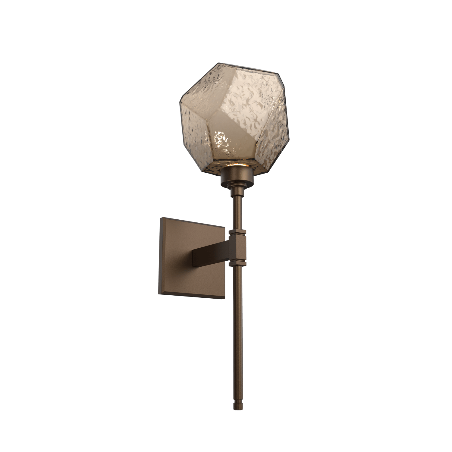 IDB0039-08-FB-B-Hammerton-Studio-Gem-belvedere-wall-sconce-with-flat-bronze-finish-and-bronze-blown-glass-shades-and-LED-lamping