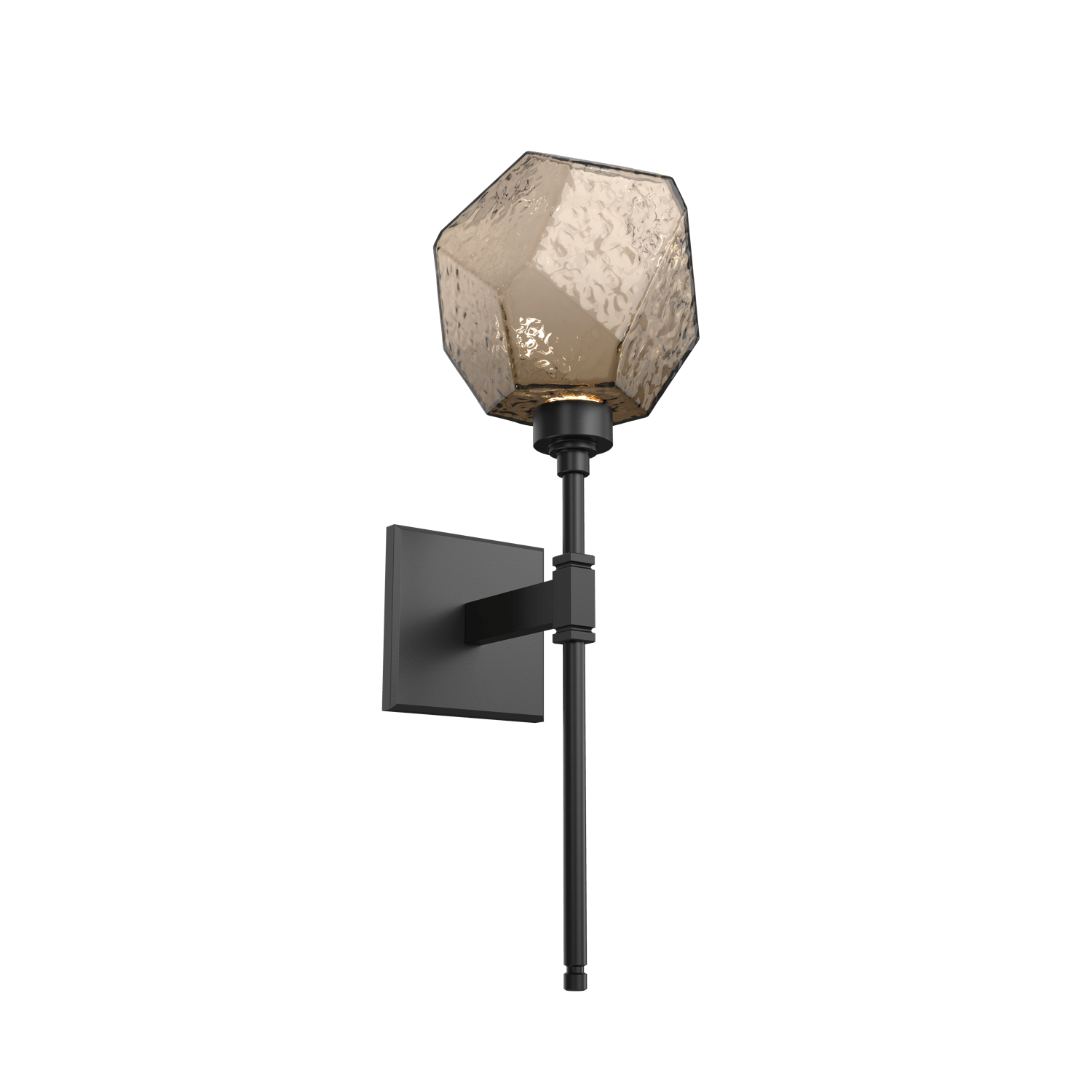 IDB0039-08-MB-B-Hammerton-Studio-Gem-belvedere-wall-sconce-with-matte-black-finish-and-bronze-blown-glass-shades-and-LED-lamping