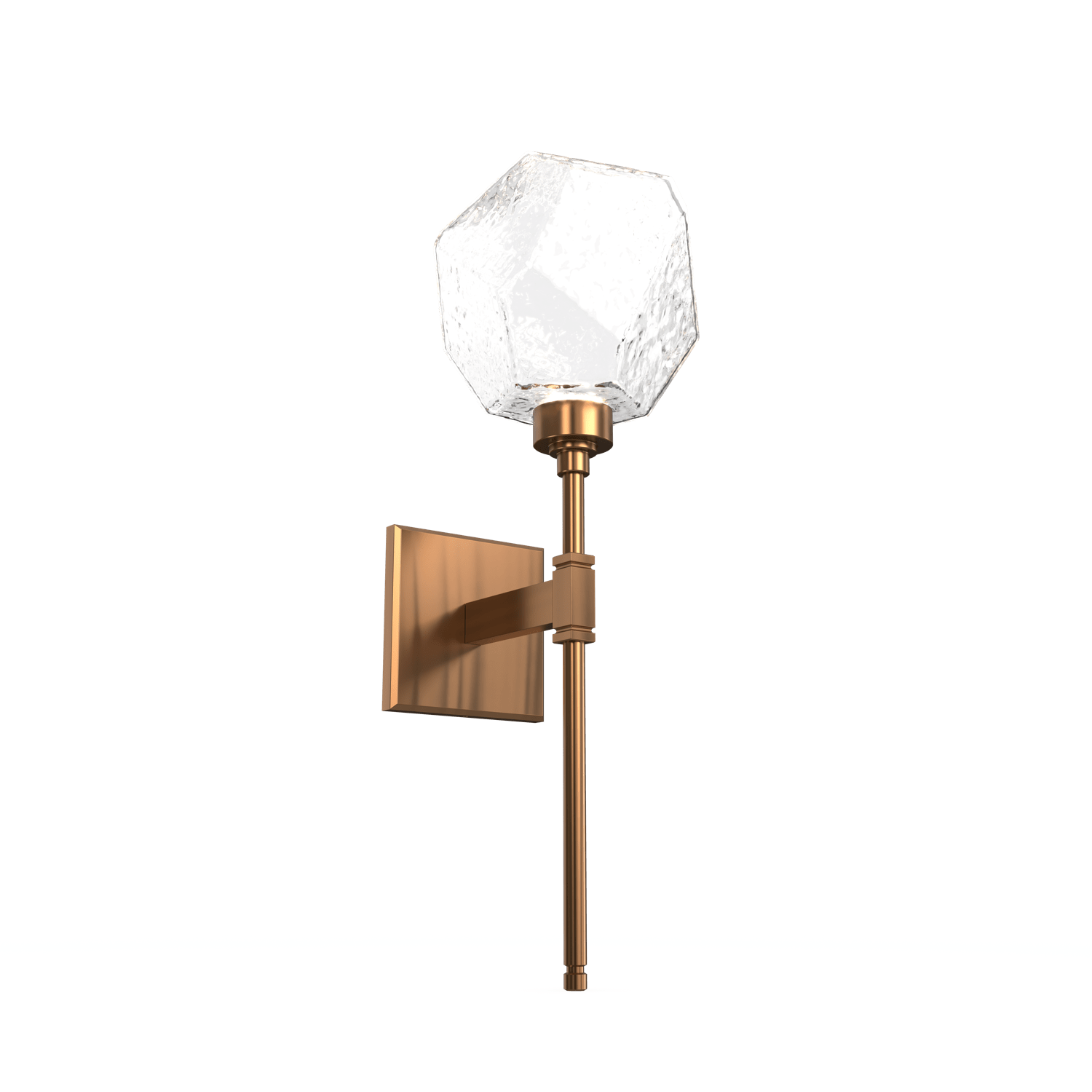IDB0039-08-RB-C-Hammerton-Studio-Gem-belvedere-wall-sconce-with-oil-rubbed-bronze-finish-and-clear-blown-glass-shades-and-LED-lamping