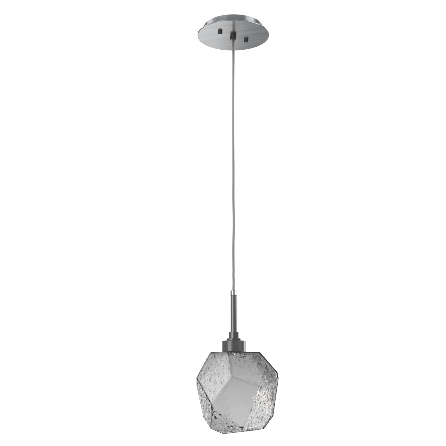 LAB0039-01-GM-S-Hammerton-Studio-Gem-pendant-light-with-gunmetal-finish-and-smoke-blown-glass-shades-and-LED-lamping