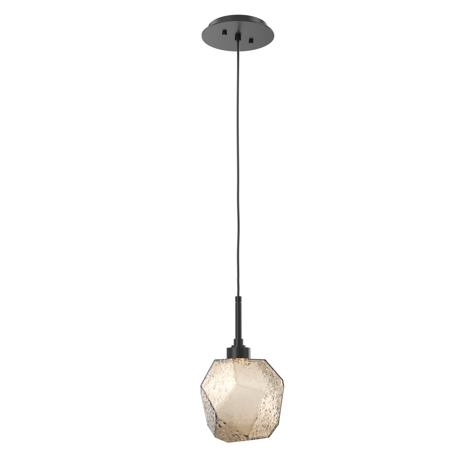 LAB0039-01-MB-B-Hammerton-Studio-Gem-pendant-light-with-matte-black-finish-and-bronze-blown-glass-shades-and-LED-lamping