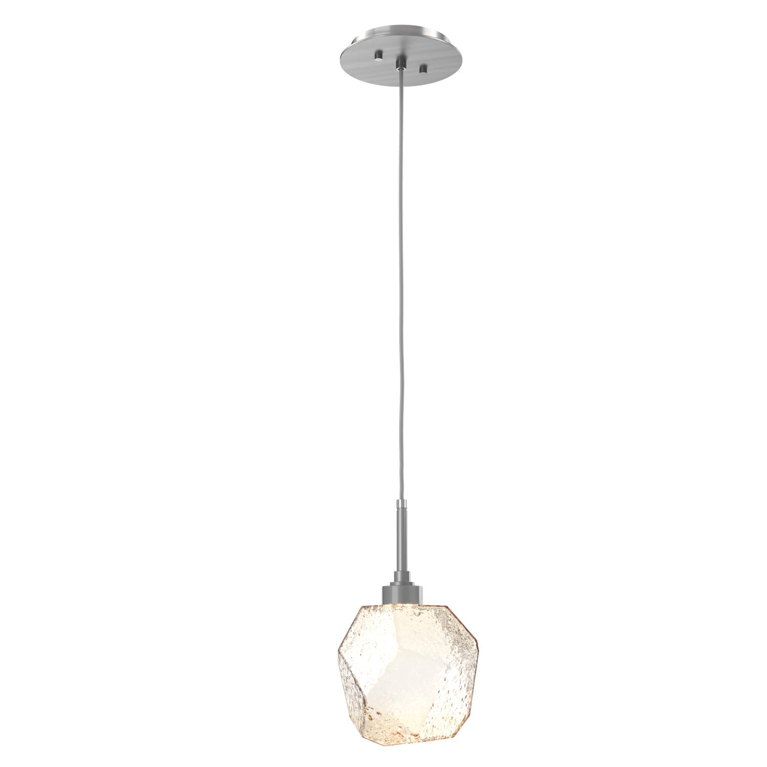LAB0039-01-SN-A-Hammerton-Studio-Gem-pendant-light-with-satin-nickel-finish-and-amber-blown-glass-shades-and-LED-lamping