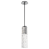 LAB0061-17-GM-GC-Hammerton-Studio-Glacier-pendant-light-with-gunmetal-finish-and-clear-blown-glass-with-geo-clear-cast-glass-diffusers-and-LED-lamping