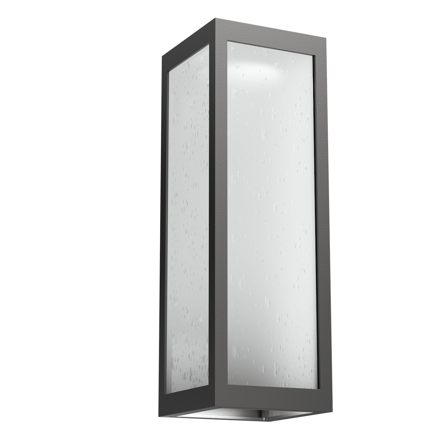 ODB0027-12-AG-CC-Hammerton-Studio-Single-Box-18-inch-outdoor-sconce-with-argento-grey-finish-and-clear-glass-shade-and-LED-lamping