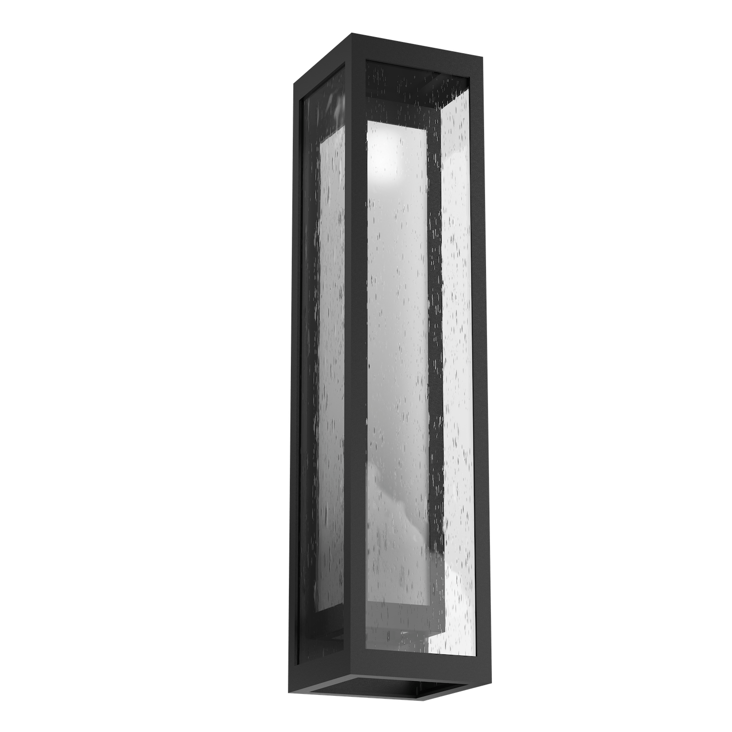 ODB0027-26-TB-F-Hammerton-Studio-Double-Box-26-inch-outdoor-sconce-with-textured-black-finish-and-frosted-glass-shade-and-LED-lamping