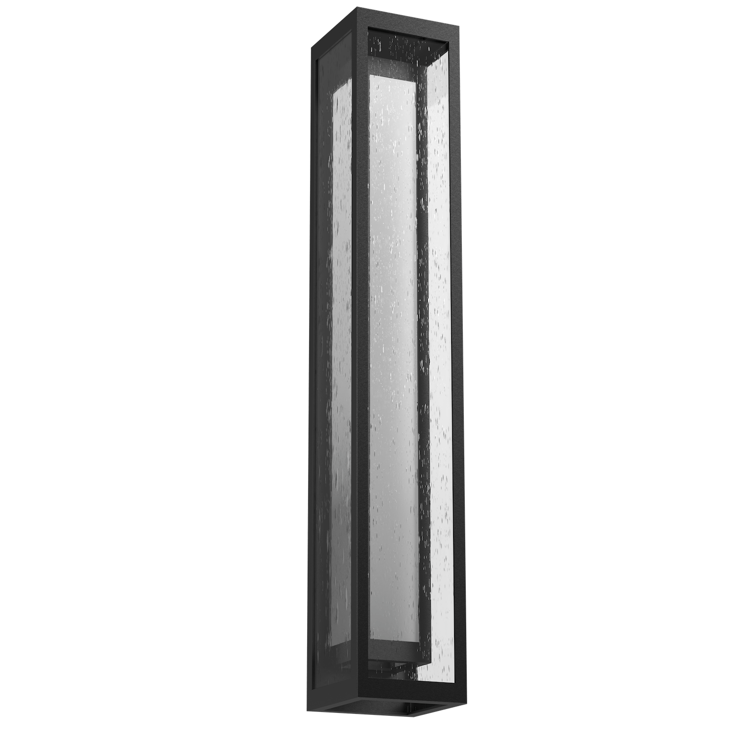ODB0027-36-TB-F-Hammerton-Studio-Double-Box-36-inch-outdoor-sconce-with-textured-black-finish-and-frosted-glass-shade-and-LED-lamping
