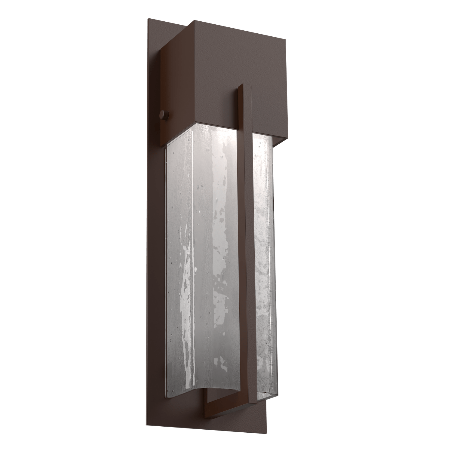 ODB0055-16-SB-FG-Hammerton-Studio-16-inch-outdoor-sconce-with-square-frosted-granite-glass-cover-with-statuary-bronze-finish-and-LED-lamping